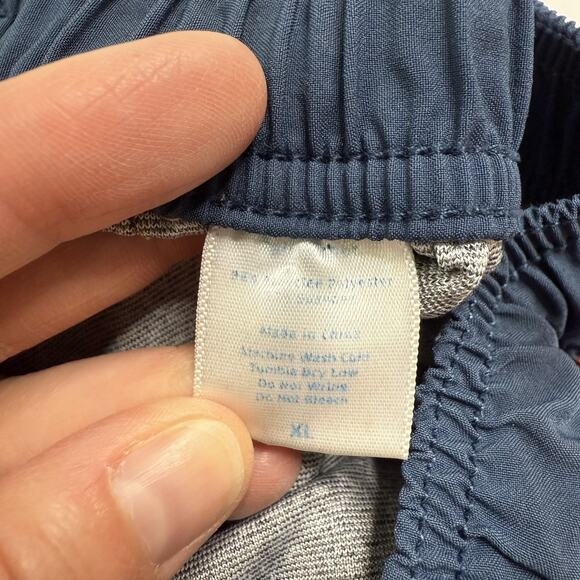 Fair Harbor Swim Shorts Men Size XL Red Geometric Print Trunks Board Suit Lined - Picture 8 of 13